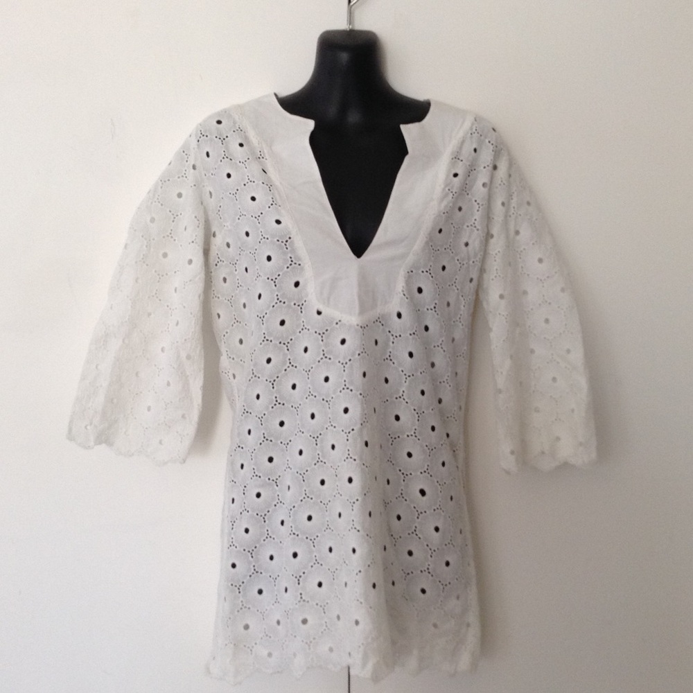 VIX Crochet Bathing Suit Cover Up/Tunic• Size S